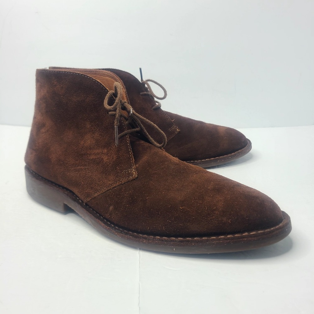 Thursday Boot Company Suede Men's Scout Chukka 10.5 Cognac Boots Minimalist
